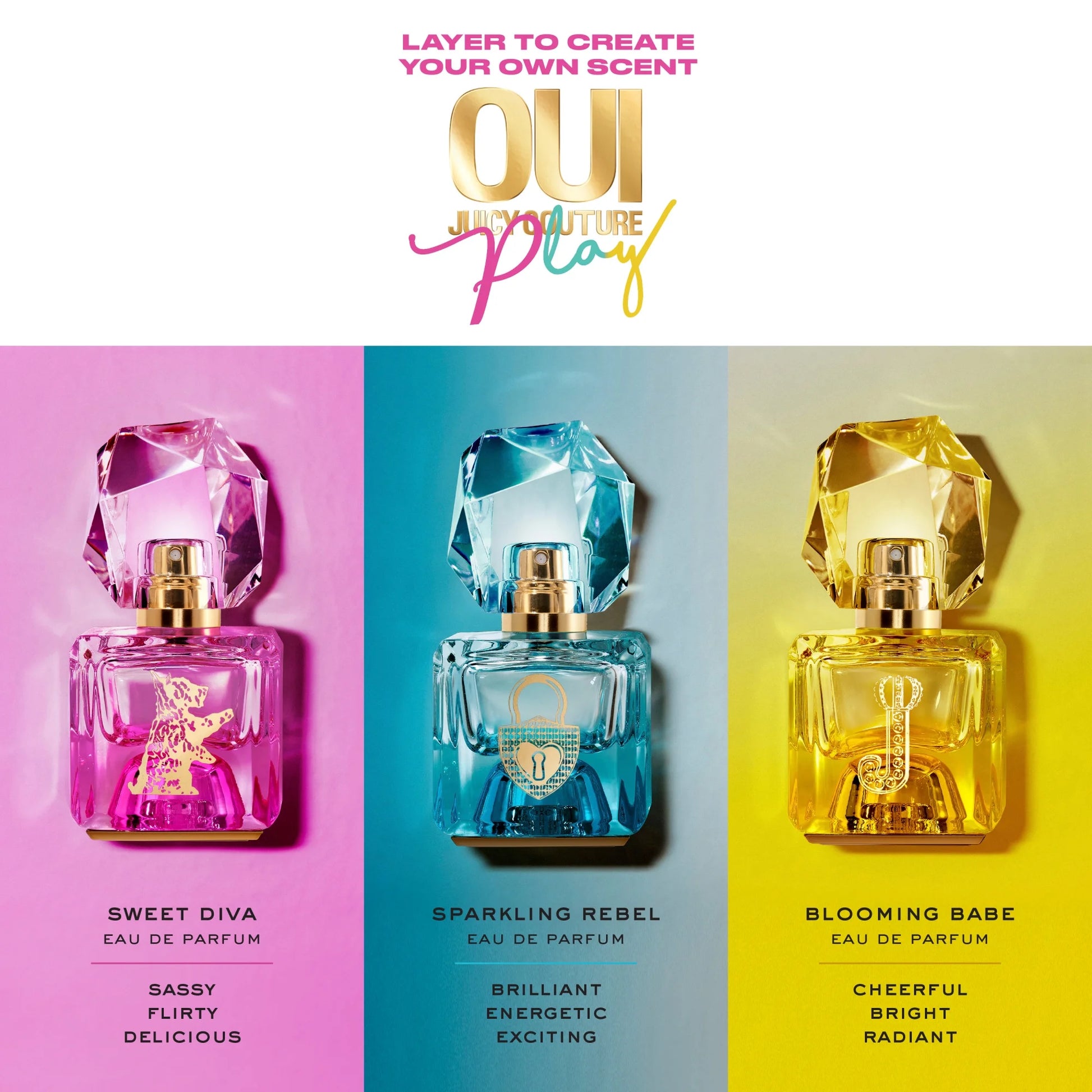 OUI Play Sparkling Rebel Eau De Parfum, Perfume for Women, 0.5 Oz