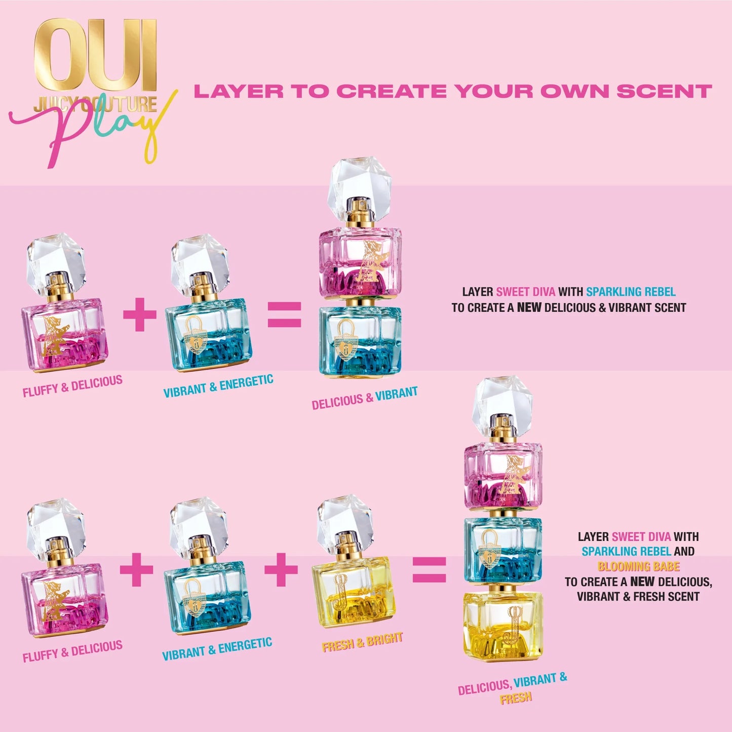 OUI Play Sparkling Rebel Eau De Parfum, Perfume for Women, 0.5 Oz