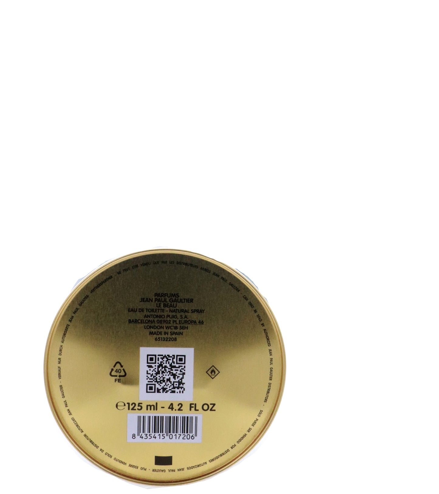 Le Beau Eau De Toilette Spray, Cologne for Men, 4.2 Oz